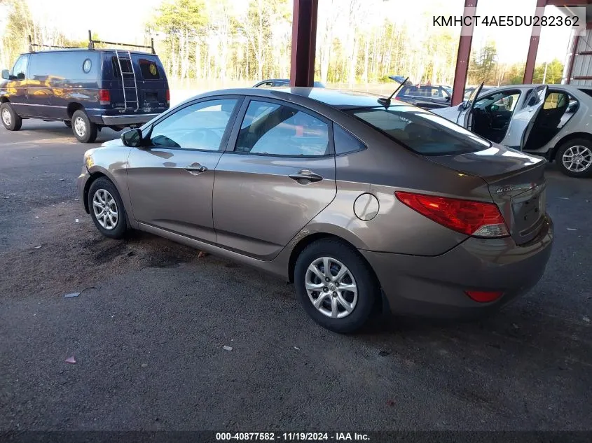 2013 Hyundai Accent Gls VIN: KMHCT4AE5DU282362 Lot: 40877582