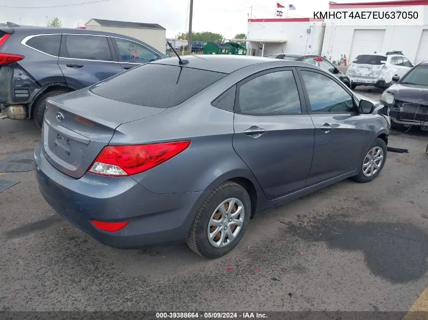 KMHCT4AE7EU637050 2014 Hyundai Accent Gls