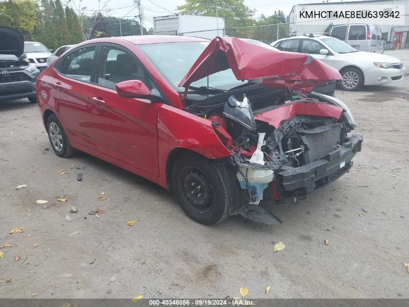 KMHCT4AE8EU639342 2014 Hyundai Accent Gls