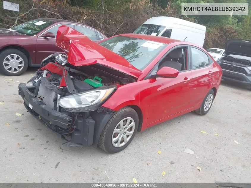 KMHCT4AE8EU639342 2014 Hyundai Accent Gls