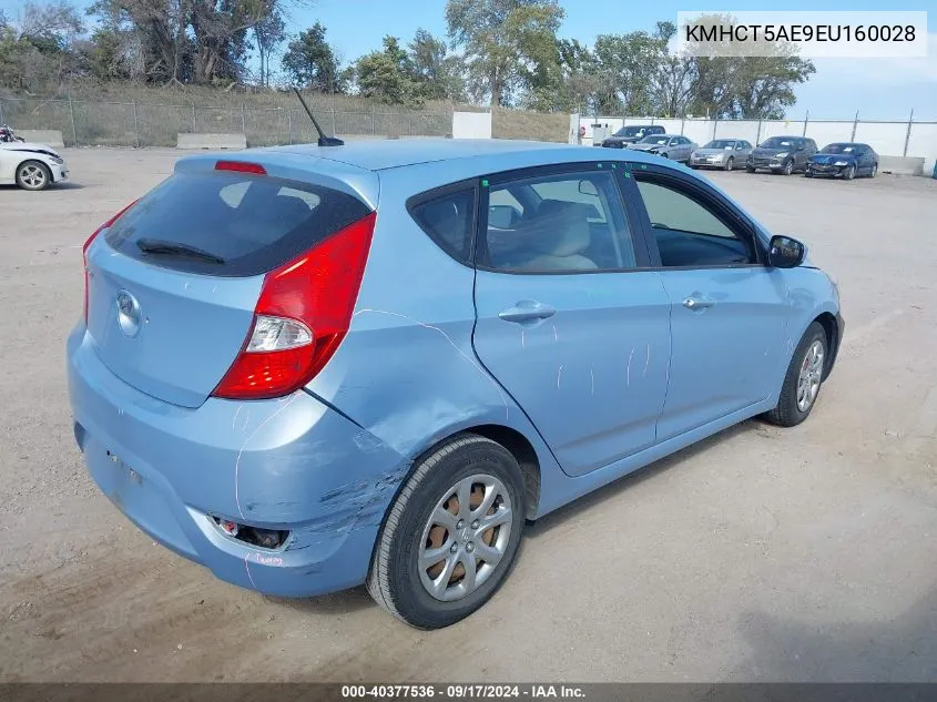 KMHCT5AE9EU160028 2014 Hyundai Accent Gs