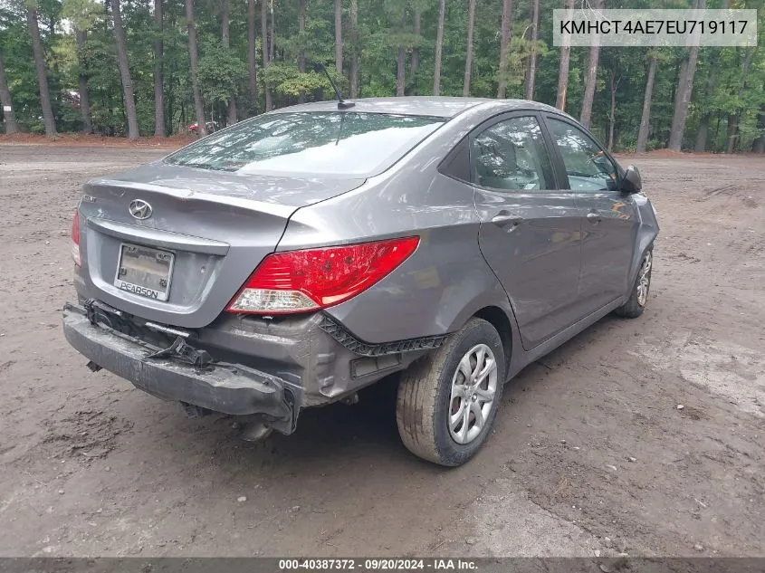 KMHCT4AE7EU719117 2014 Hyundai Accent Gls