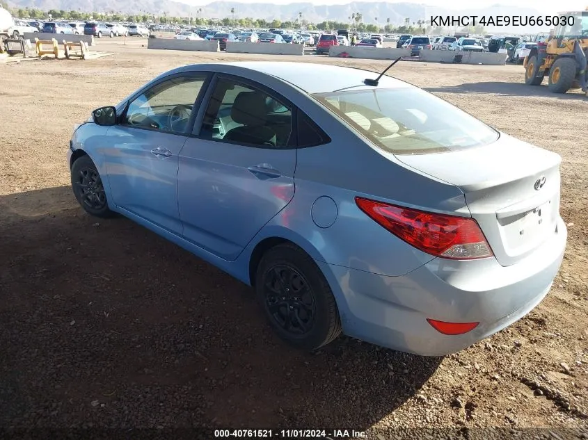 2014 Hyundai Accent Gls VIN: KMHCT4AE9EU665030 Lot: 40761521