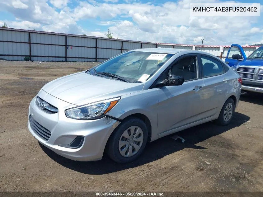 KMHCT4AE8FU920462 2015 Hyundai Accent Gls