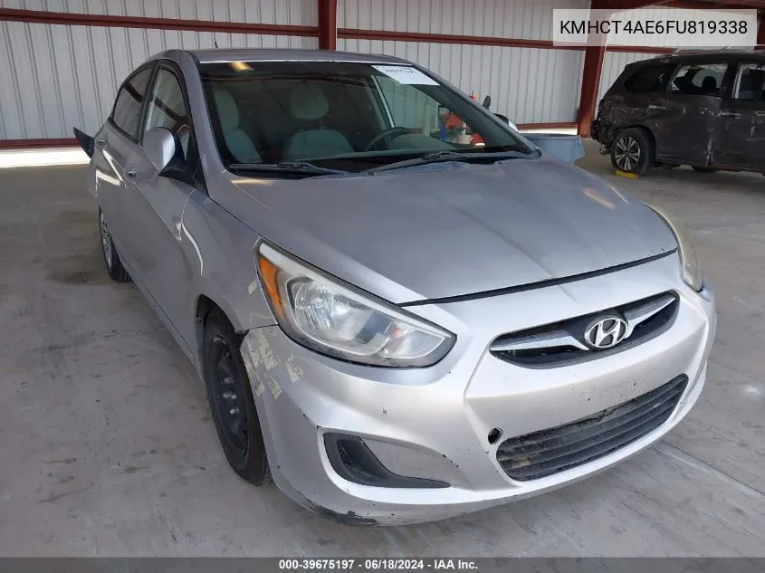 KMHCT4AE6FU819338 2015 Hyundai Accent Gls