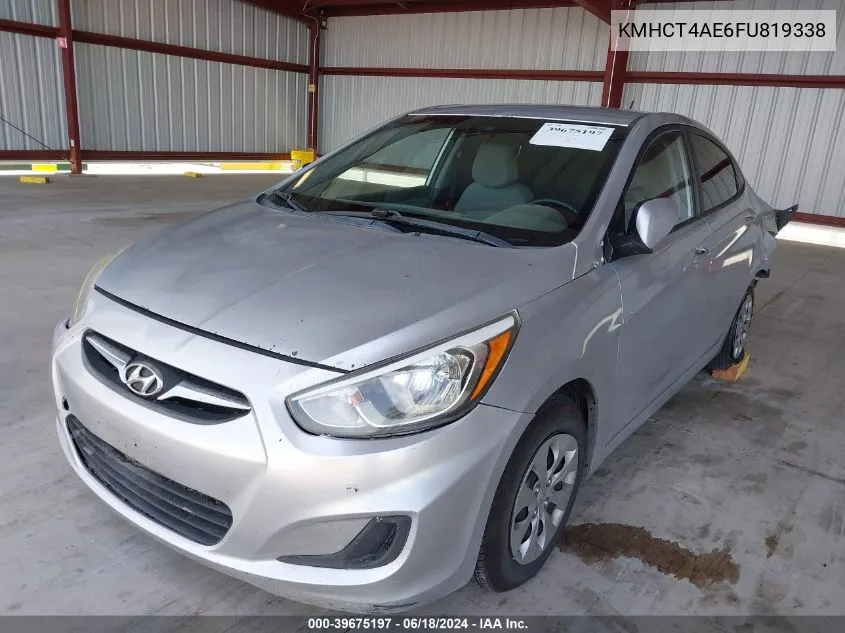 KMHCT4AE6FU819338 2015 Hyundai Accent Gls