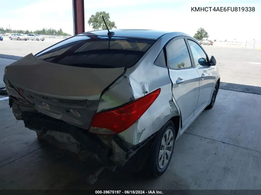 KMHCT4AE6FU819338 2015 Hyundai Accent Gls