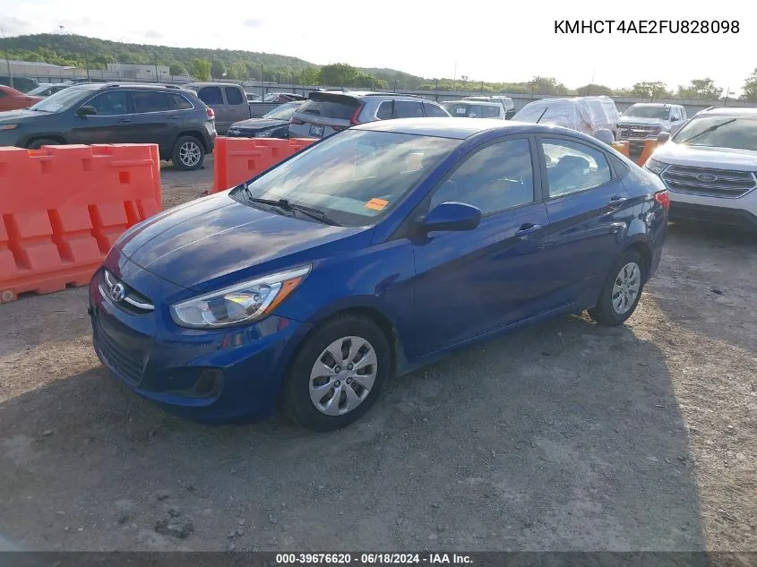 KMHCT4AE2FU828098 2015 Hyundai Accent Gls