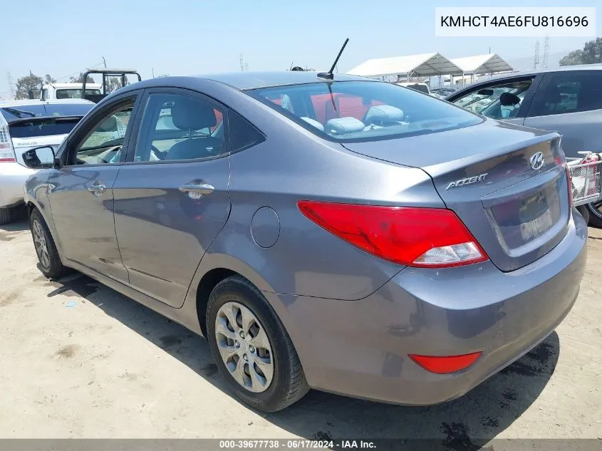 KMHCT4AE6FU816696 2015 Hyundai Accent Gls