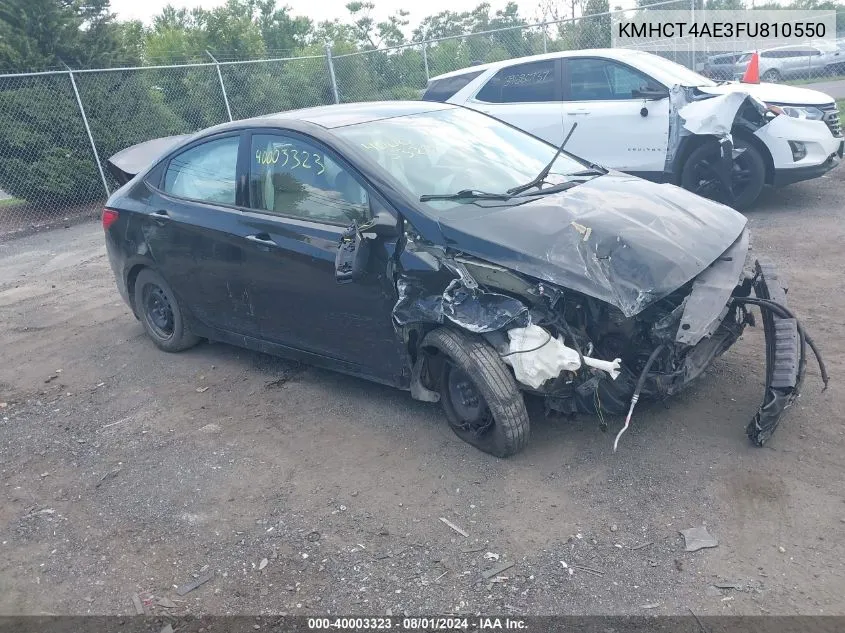 KMHCT4AE3FU810550 2015 Hyundai Accent Gls