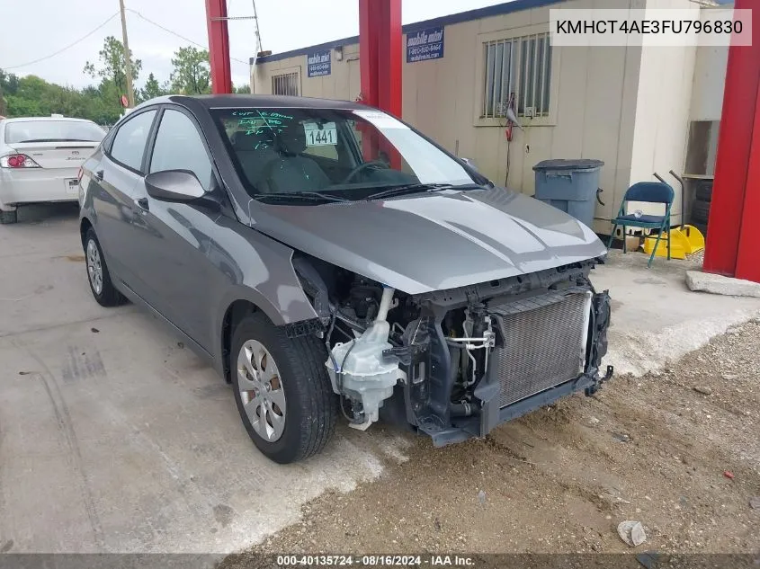 KMHCT4AE3FU796830 2015 Hyundai Accent Gls