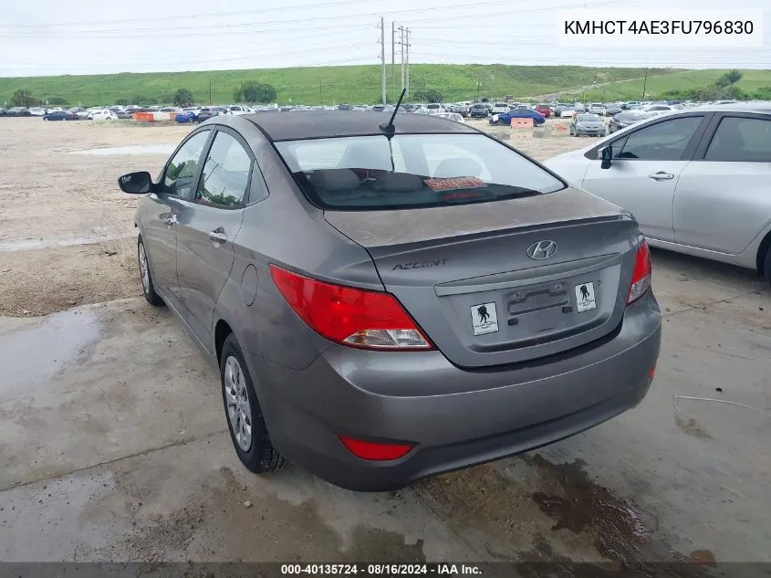 KMHCT4AE3FU796830 2015 Hyundai Accent Gls