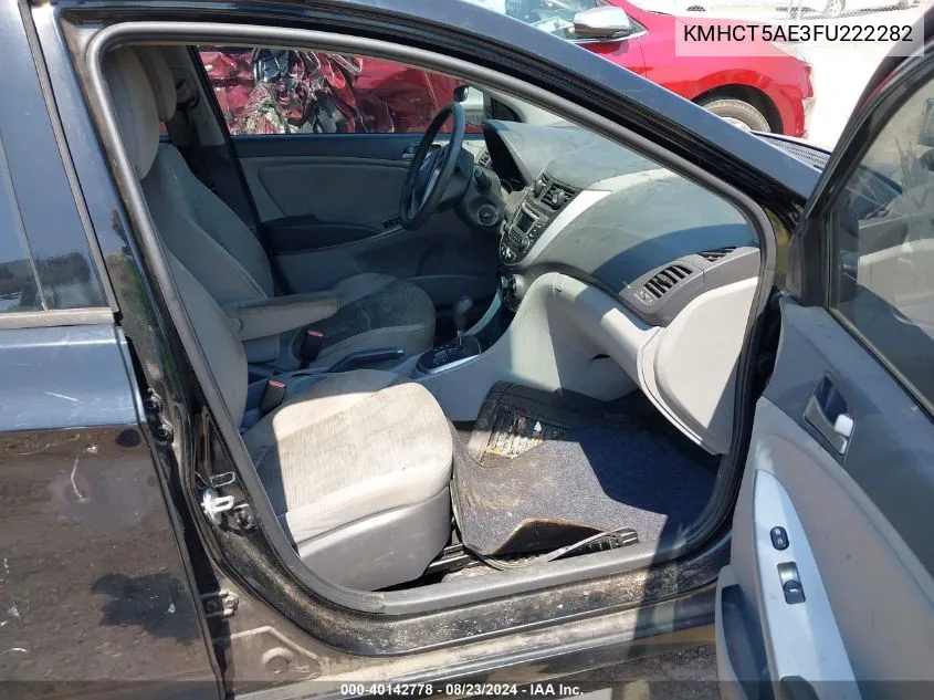 KMHCT5AE3FU222282 2015 Hyundai Accent Gs