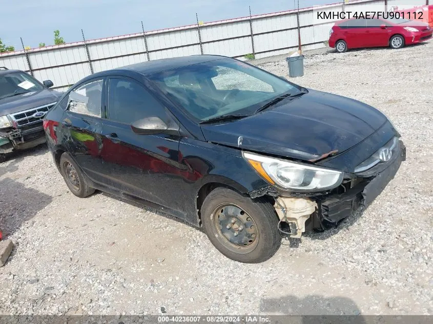 KMHCT4AE7FU901112 2015 Hyundai Accent Gls