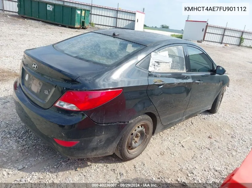 KMHCT4AE7FU901112 2015 Hyundai Accent Gls