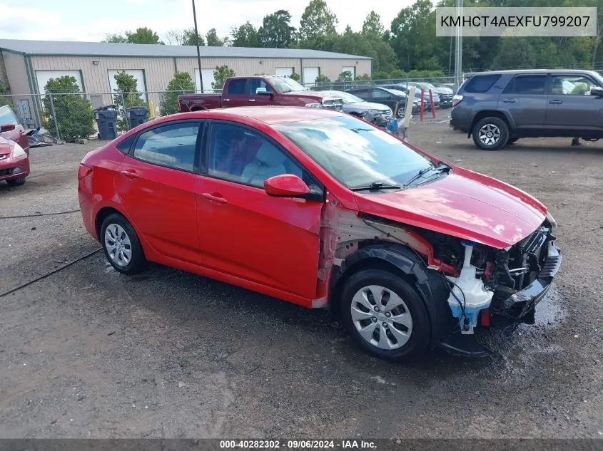 KMHCT4AEXFU799207 2015 Hyundai Accent Gls