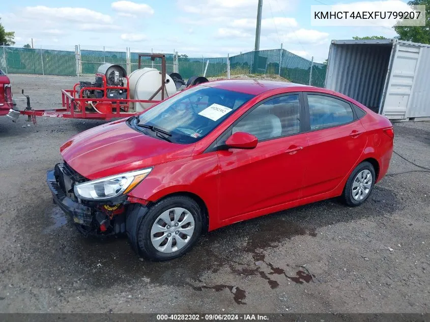 KMHCT4AEXFU799207 2015 Hyundai Accent Gls