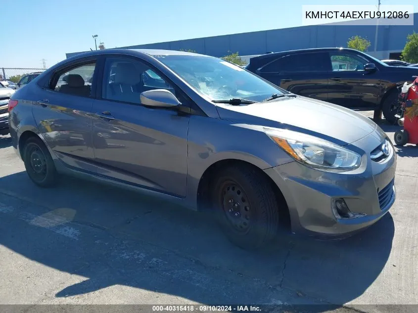 KMHCT4AEXFU912086 2015 Hyundai Accent Gls