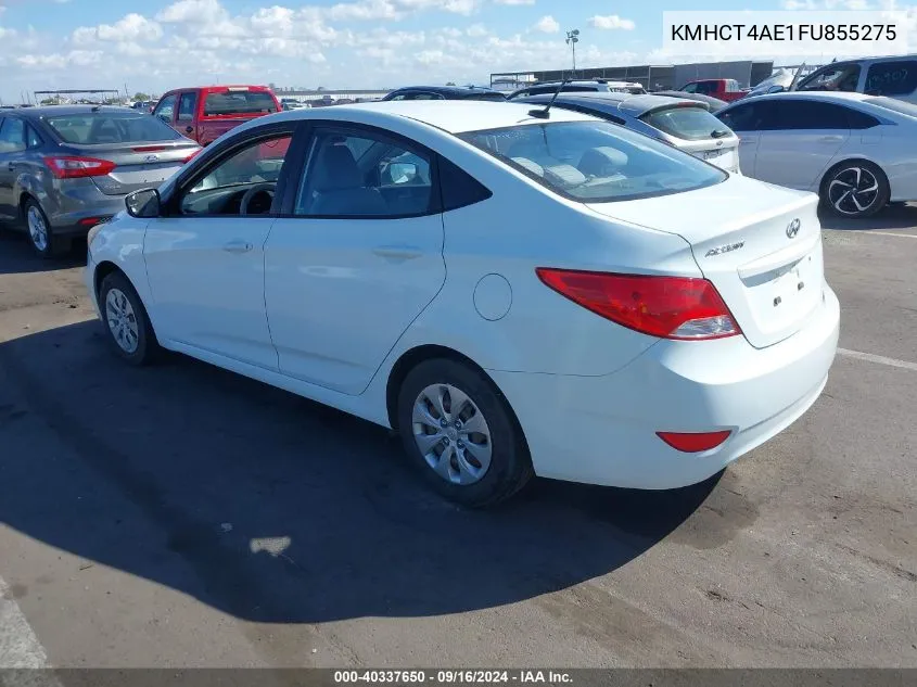 KMHCT4AE1FU855275 2015 Hyundai Accent Gls