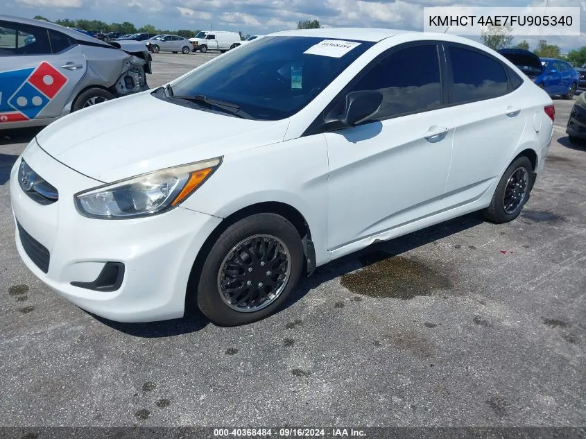 KMHCT4AE7FU905340 2015 Hyundai Accent Gls