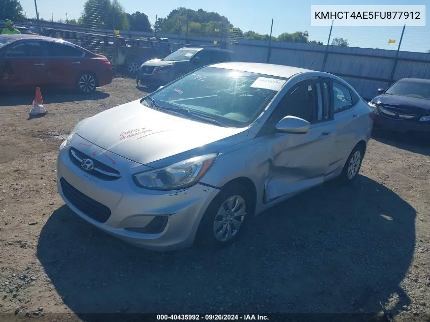 KMHCT4AE5FU877912 2015 Hyundai Accent Gls