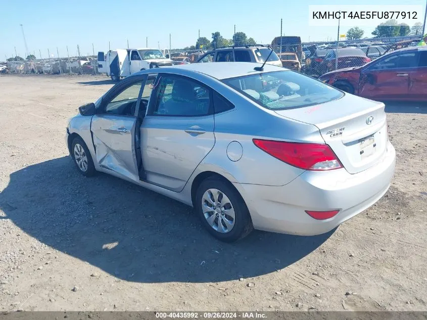 KMHCT4AE5FU877912 2015 Hyundai Accent Gls