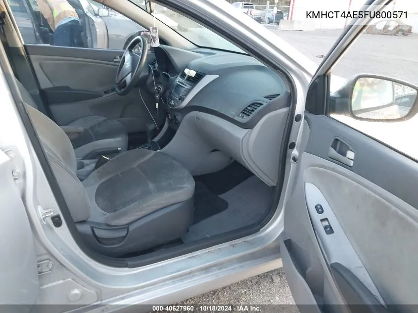 KMHCT4AE5FU800571 2015 Hyundai Accent Gls