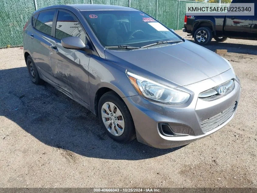 KMHCT5AE6FU225340 2015 Hyundai Accent Gs