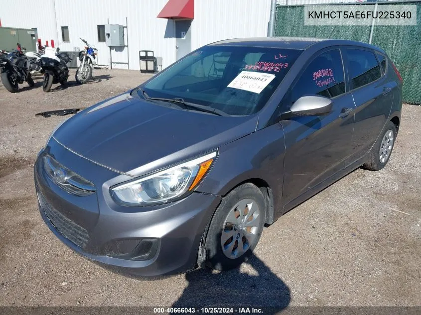 KMHCT5AE6FU225340 2015 Hyundai Accent Gs