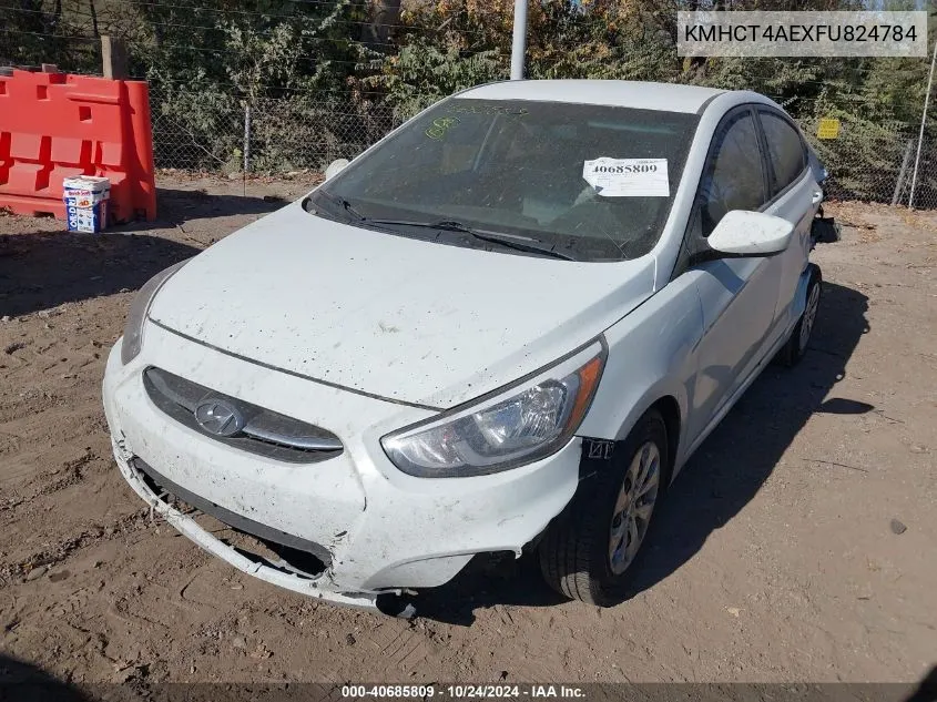 KMHCT4AEXFU824784 2015 Hyundai Accent Gls