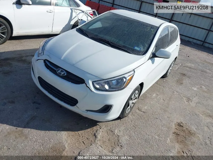 KMHCT5AE9FU219208 2015 Hyundai Accent Gs