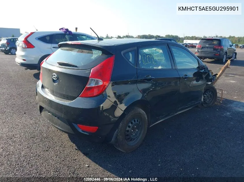 KMHCT5AE5GU295901 2016 Hyundai Accent L