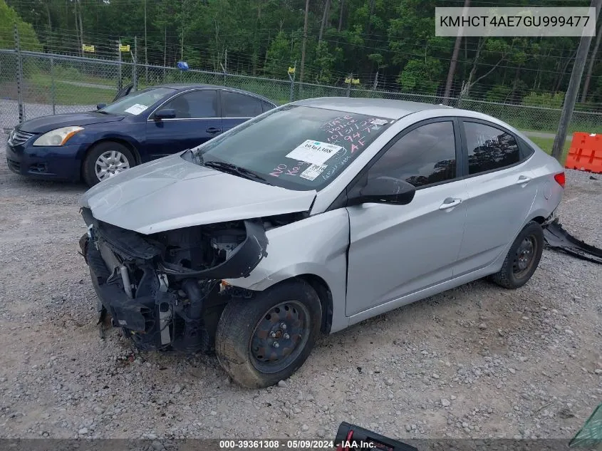 KMHCT4AE7GU999477 2016 Hyundai Accent Se