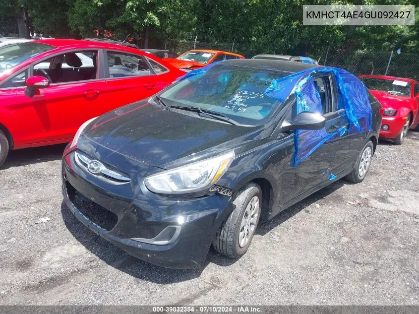 KMHCT4AE4GU092427 2016 Hyundai Accent Se