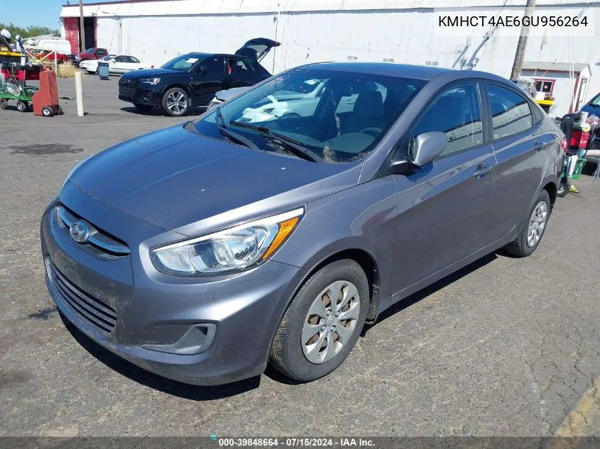 KMHCT4AE6GU956264 2016 Hyundai Accent Se