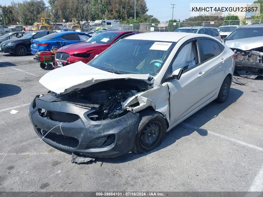 KMHCT4AEXGU123857 2016 Hyundai Accent Se