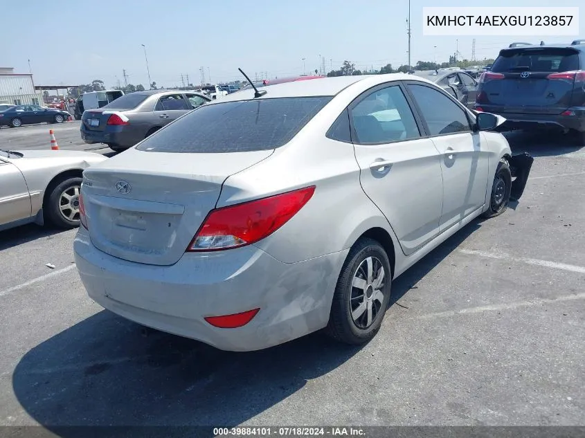 KMHCT4AEXGU123857 2016 Hyundai Accent Se