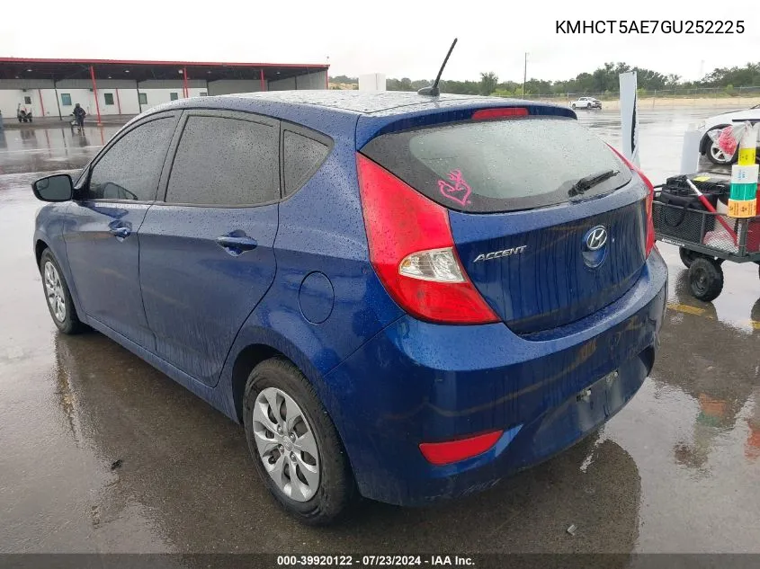 KMHCT5AE7GU252225 2016 Hyundai Accent Se