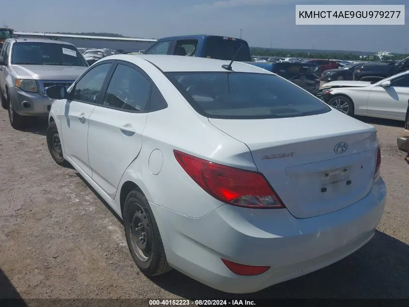 KMHCT4AE9GU979277 2016 Hyundai Accent Se