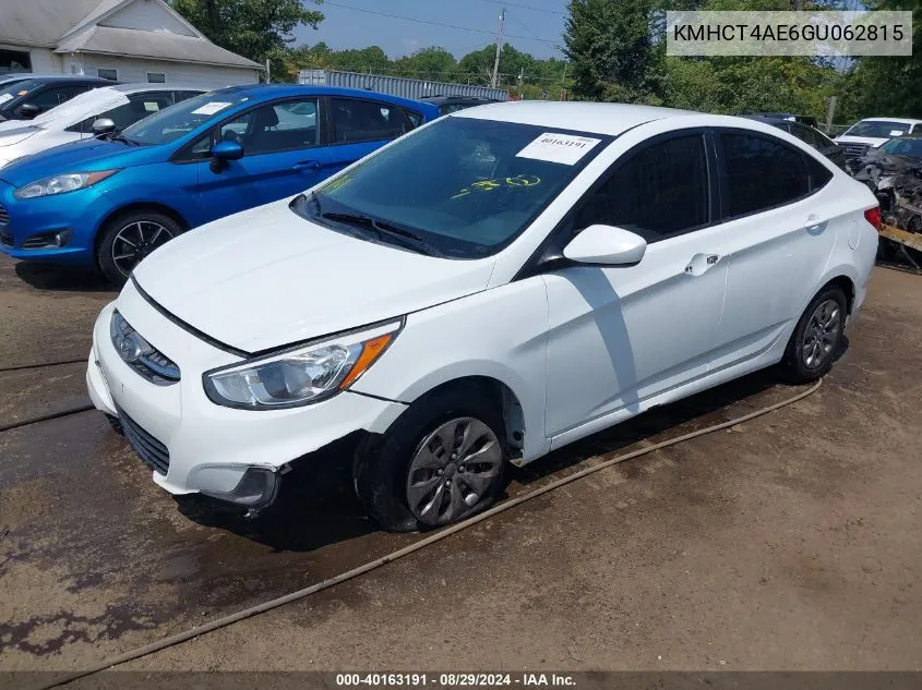 KMHCT4AE6GU062815 2016 Hyundai Accent Se