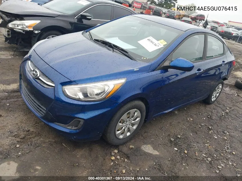 KMHCT4AE5GU076415 2016 Hyundai Accent Se