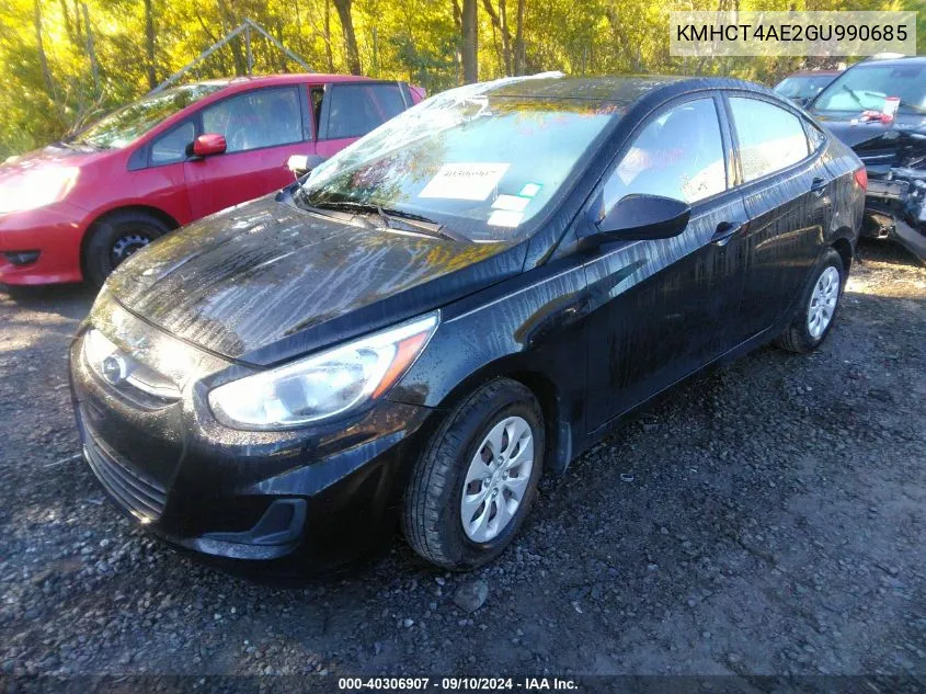 KMHCT4AE2GU990685 2016 Hyundai Accent Se