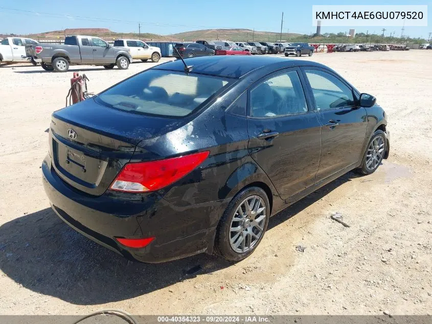 KMHCT4AE6GU079520 2016 Hyundai Accent Se