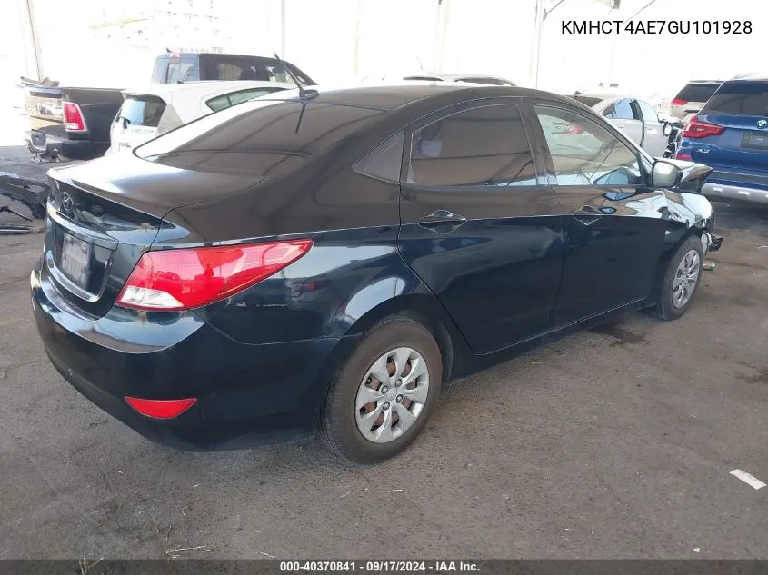 KMHCT4AE7GU101928 2016 Hyundai Accent Se