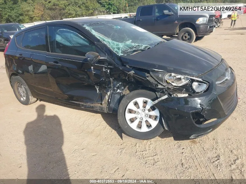 KMHCT5AE2GU249264 2016 Hyundai Accent Se