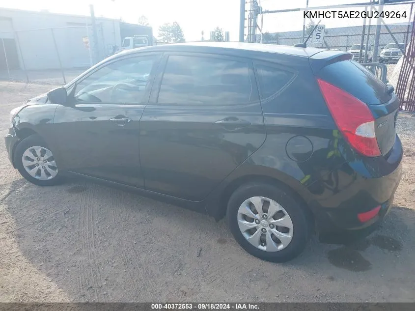 KMHCT5AE2GU249264 2016 Hyundai Accent Se