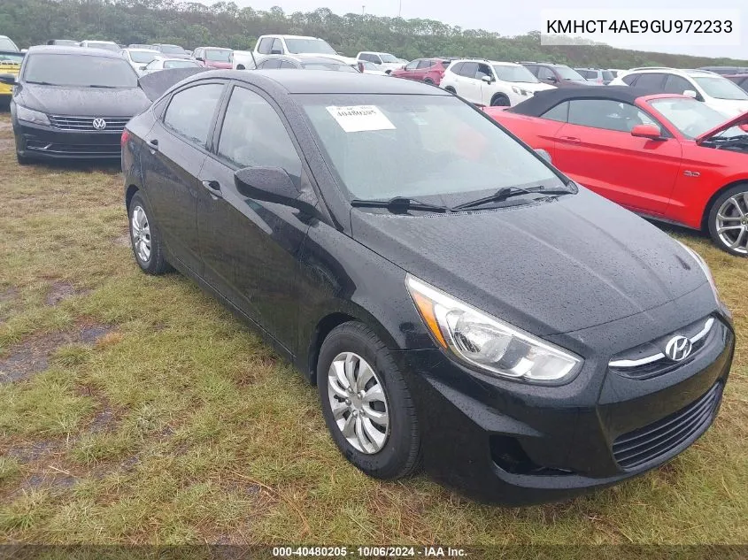 2016 Hyundai Accent Se VIN: KMHCT4AE9GU972233 Lot: 40480205