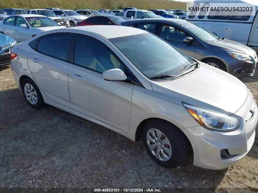 KMHCT4AE9GU943203 2016 Hyundai Accent Se