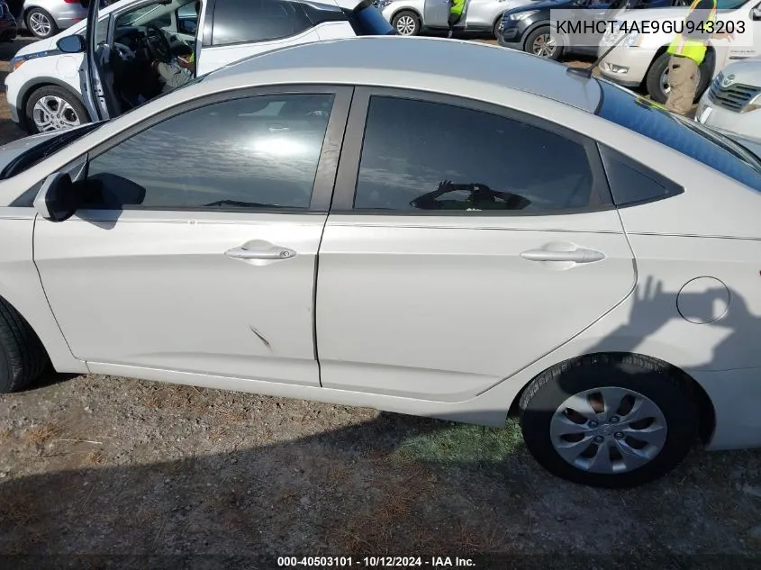 KMHCT4AE9GU943203 2016 Hyundai Accent Se