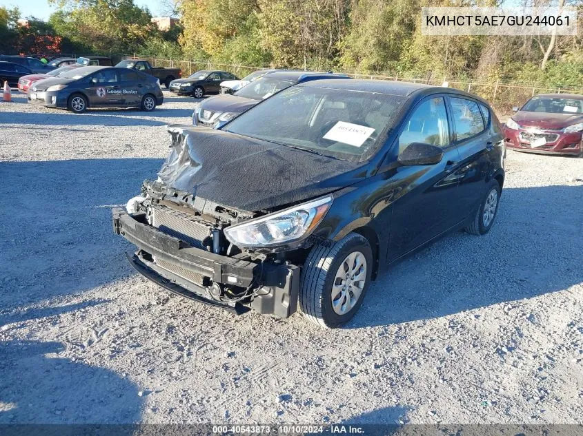 KMHCT5AE7GU244061 2016 Hyundai Accent Se